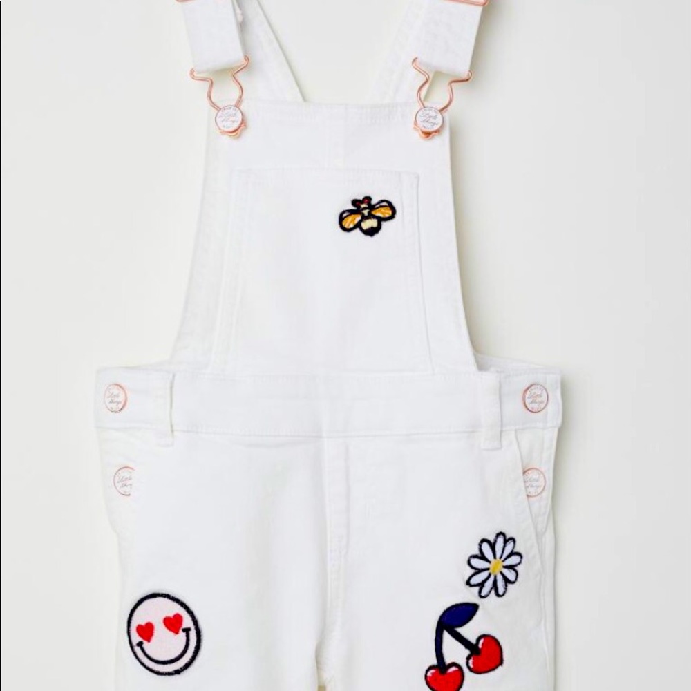 Twill Overall Shorts